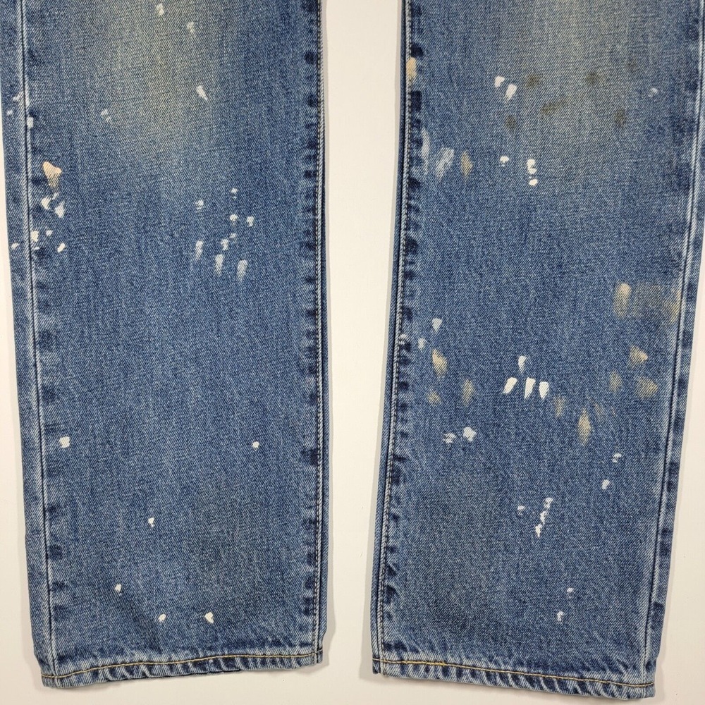 Levi's Lot 551z Men's Denim Blue Jeans AUTHENTIC STRAIGHT FIT Size 30x34‎ - Picture 11 of 16